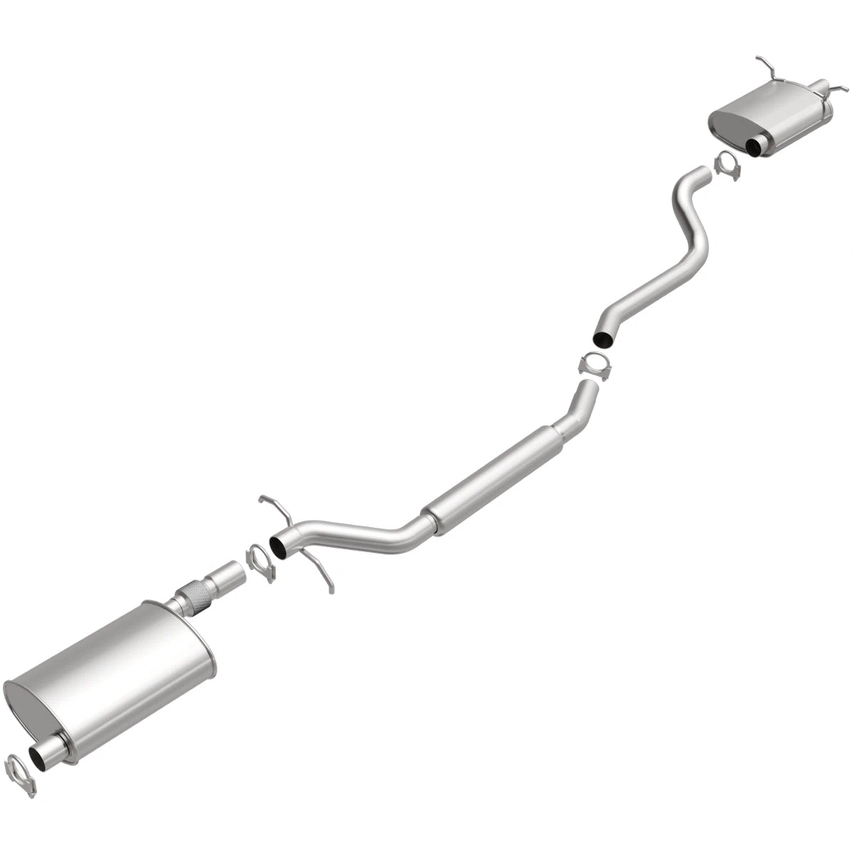 Fits 2004-2006 Chrysler Pacifica 3.5L Direct-Fit Replacement Exhaust 106-0105